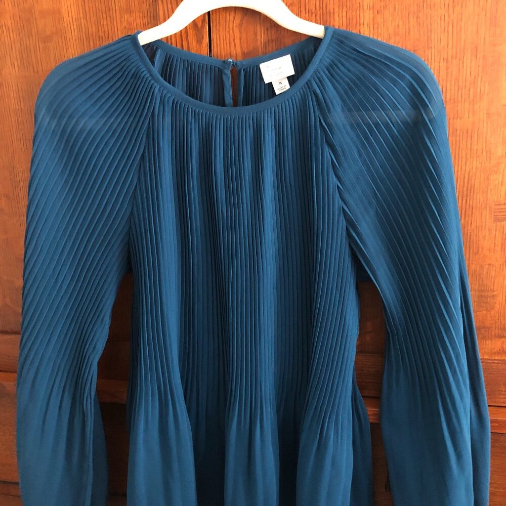 Teal Dress Blouse - 2 Pcs.
